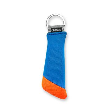 Carson Floating Key Ring for 3 keys - Orange/Yellow