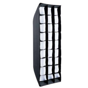 Linkstar Foldable Striplight Softbox + Honeycomb Grid QSSX-30150HC 30x150 cm