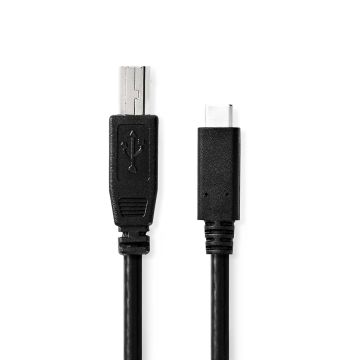 USB Cable 2m USB-C to USB-B