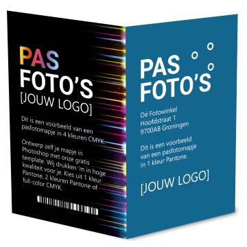 Benel Sample Passport Photo Wallet with Print