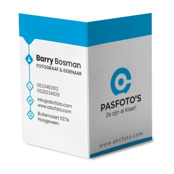 Benel Passport Photo Wallets White with Print 1000 Pcs.