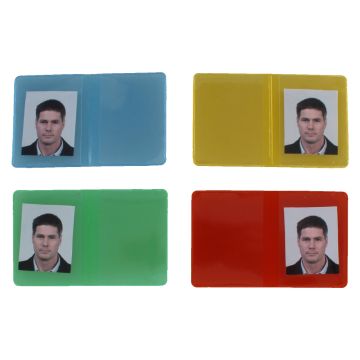 Benel Passport Photo Wallets 250 Pcs. Color Mixed