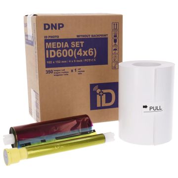 DNP ID Photo Media 1 Roll à 350 Prints 10x15 for ID600