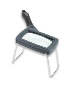 Carson Handheld Magnifier with Rubber Grip 2,5x85mm