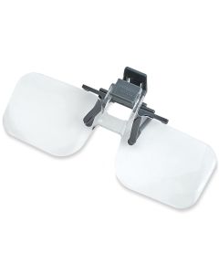 Carson Magnifying Glasses 2x (+4.00 Dioptrie) Clip-On and Flip-Up