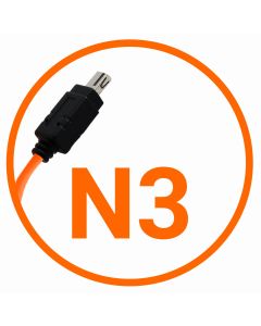 Miops Camera Connecting Cable Nikon N3 Orange
