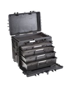 Explorer Cases 5140 Trolley Black with Foam Drawers