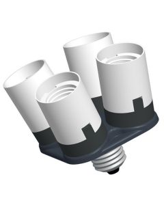 Falcon Eyes Lampholder AD-4E27 from 1 to 4 Lamps