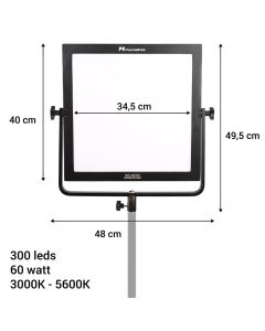 Falcon Eyes Bi-Color LED Lamp Sophiez SO-60TD on 230V