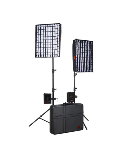 Falcon Eyes Bi-Color LED Panel Kit RX-18TDX III-K2
