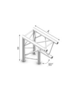 StudioKing Truss Triangle 90 Degree Corner Piece Flat Side Up