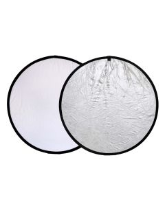 Falcon Eyes Reflector CFR-42S Silver/White 107 cm