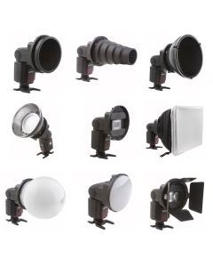 Falcon Eyes Universal Speedlite Flash Gun Strobist Set SGA-K9