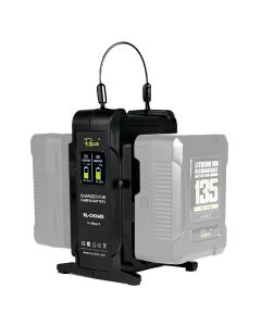Rolux Dual Fast Charger RL-CH240S for V-Mount Battery