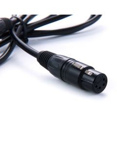 Rolux 4-Pin XLR Female with 4-Pins Male Connector