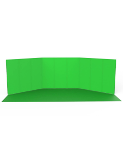 StudioKing Panoramic Background Green Screen FSF-240900PT 240x900cm