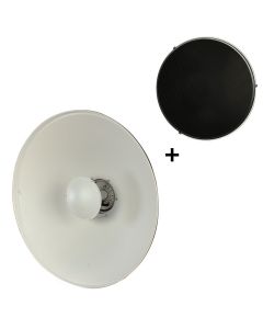 StudioKing Beauty Dish White SK-BD550W 55 cm for Falcon Eyes