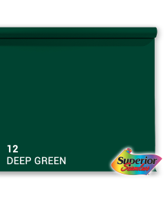 Superior Background Paper 12 Deep Green 1.35 x 11m