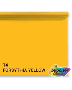Superior Background Paper 14 Forsythia Yellow 1.35 x 11m
