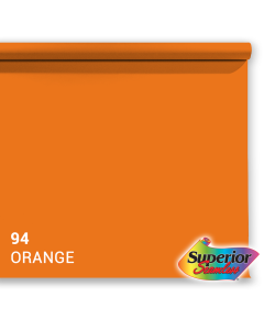 Superior Background Paper 94 Orange 1.35 x 11m