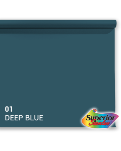 Superior Background Paper 01 Deep Blue 2.72 x 11m