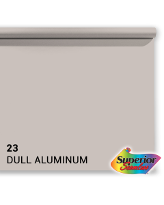 Superior Background Paper 23 Dull Aluminum 2.72 x 11m