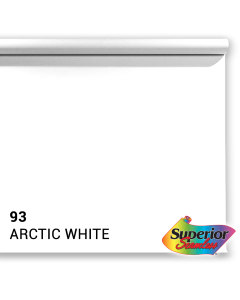 Superior Background Paper 93 Arctic White 2.18 x 11m