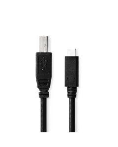 USB Cable 2m USB-C to USB-B