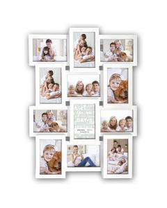 Zep Photo Frame PI01917 White for 12 Photos