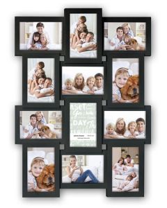 Zep Photo Frame PI02584 Black for 12 Photos