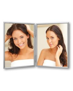 Zep Photo Frame 120DS01-4R Silver 2x 10x15 cm