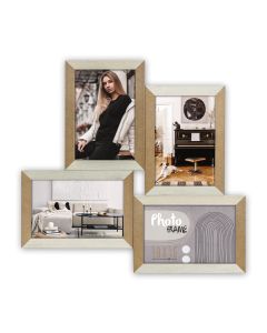 Zep Photo Frame DN496W Vercelli White 4Q 4x 10x15 cm
