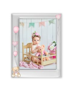 Baby Photoframe B17346P Ivan Pink 10x15 cm