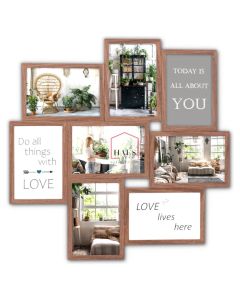 Zep Multi Photoframe MP150 Stockholm Dark Brown 8x10x15 cm