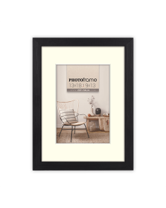Zep Photo Frame V4546B Malmo Black 7x10/10x15 cm