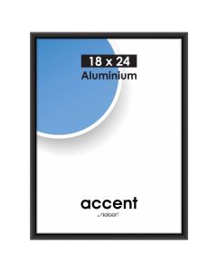 Nielsen Photo Frame 53426 Accent Frosted Black 18x24 cm