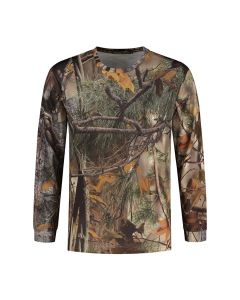 Stealth Gear T-shirt Long Sleeve Camo Forest Print size S