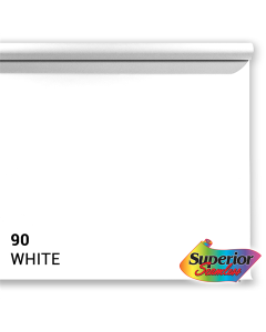 Superior Background Paper 90 White 3.56 x 15m